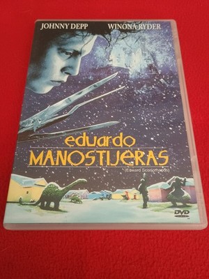Dvd Eduardo manostijeras - Tim burton Johnny Deep winona ryder Christopher lee