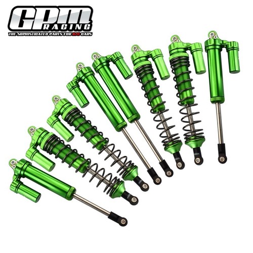 GPM Aluminum Front+Rear L-Shape Piggy Back Damper For TRAXXAS 1/7 Unlimited - 第 2/10 張圖片