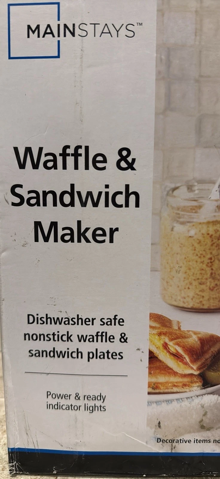 Waffle And Sandwich Maker; New In Package