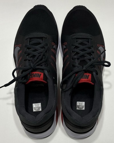 Nike Dart 12 Herren Low Top Schwarz Rot Weiß Größe 11 831532-006 Gebraucht - Bild 6 von 9
