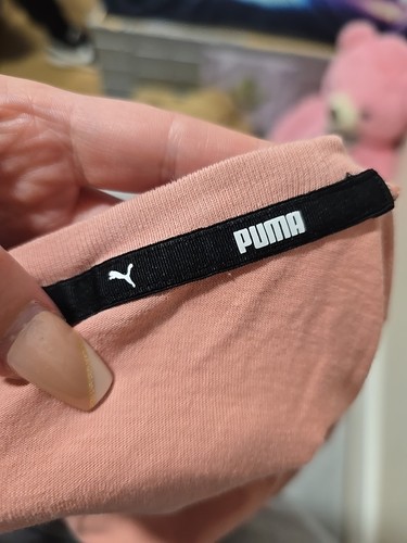 Light Pink Puma Crop Top Womens Size XL - Picture 4 of 4