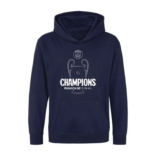 Paris Saint-Germain Football Champion Sweatshirt Youth 2025 Blue