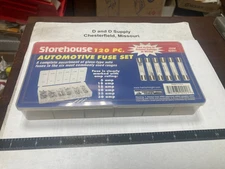 Storehouse 92941, Automotive Fuse Set 120 pc Assortment, Glass Type AGC, 5-30AMP