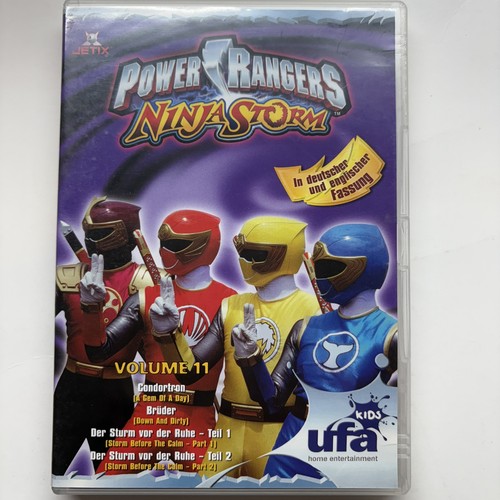 Power Rangers Ninja Storm Bundle Lot Volume 9-11 DVDs German and English Edition - Picture 8 of 10
