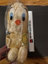 Vintage 1971 Warner Bros. TWEETY BIRD 12  Plush Looney Tunes Bx1