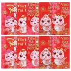  30 Pcs Chinese Lucky Money Envelopes New Year Hongbao 2025 Lunar Red