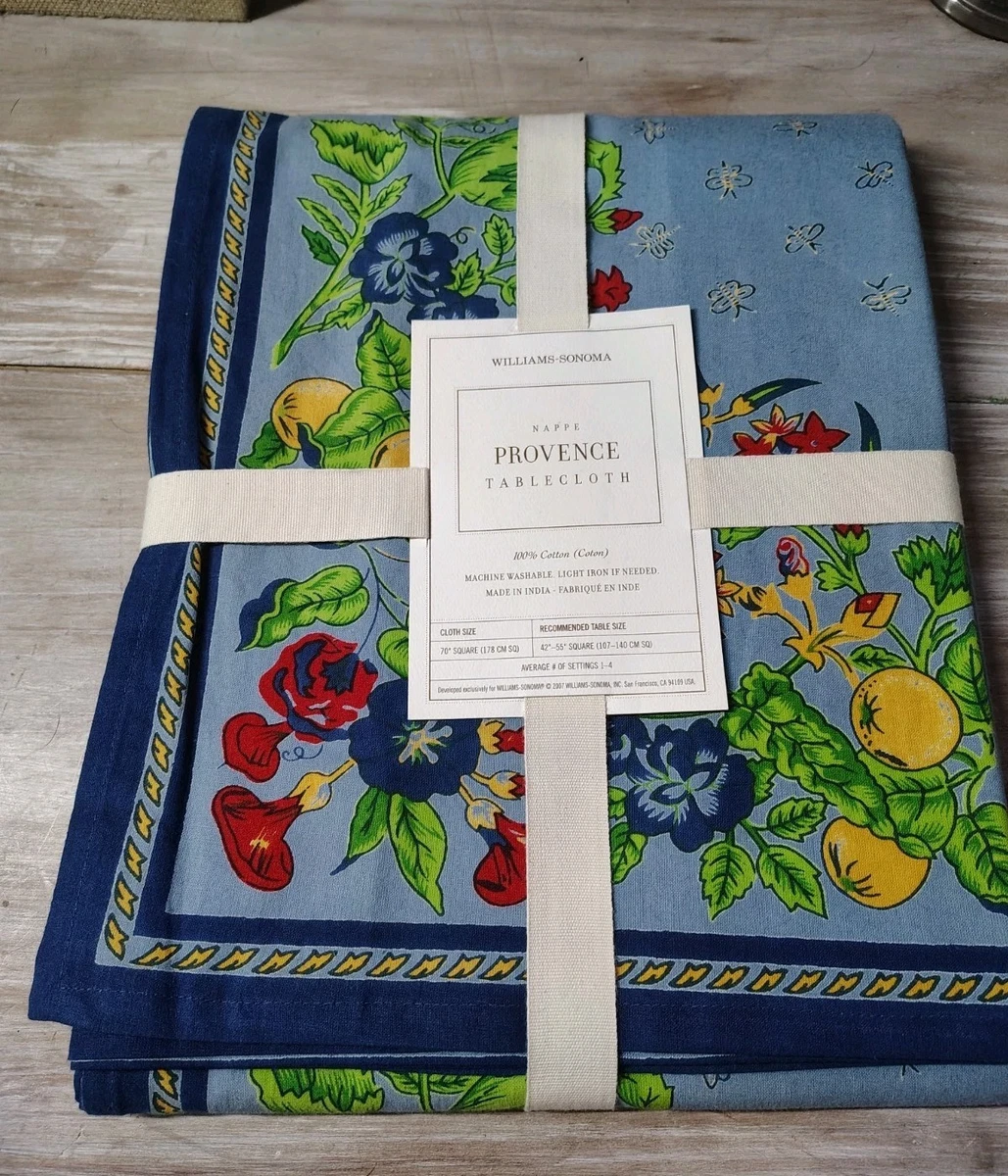Williams sonoma テーブルクロス 178×229 パーティー Williams sonoma