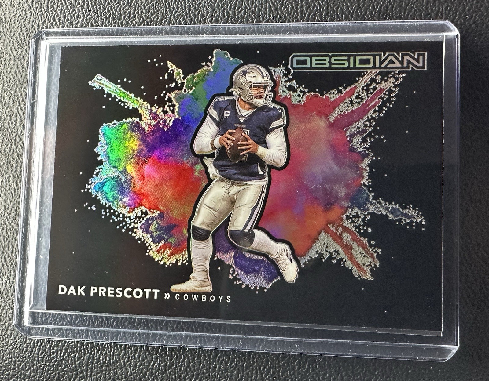 2020 Panini Obsidian - Color Blast Black Dak Prescott #CBB10