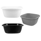  3 Pcs Bath Bucket Laundry Tub Kichen Wash Basin Foot for Soaking Feet