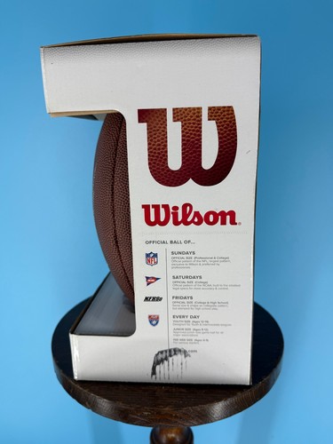 Tre Mason Signed NCAA Official Wilson Football in Box JSA Authenticated Mint - Picture 5 of 8