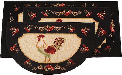 Black/Red Vintage Rooster Cock Kitchen Mat Area Rug Floor Carpet Non-Slip Door Mat for Kitchen Bedroom Living Room Indoor Outdoor Home Decor 39x20 inch Black/Red Vintage Rooster Cock Kitchen Mat Area Rug Floor Carpet Non-Slip Door Mat for Kitchen Bedroom Living Room Indoor Outdoor Home Decor 39x20 inch