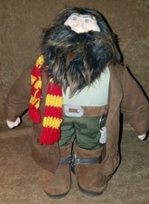 2000 Harry Potter HAGRID Plush GUND Doll 16" Jacket Scarf, Keys 7046 Gryffindor