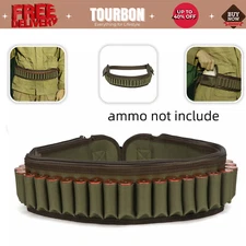 Tourbon Hunting 12GA Shotgun Cartridges Waist Belt Shotshell Holder Ammo Pouch