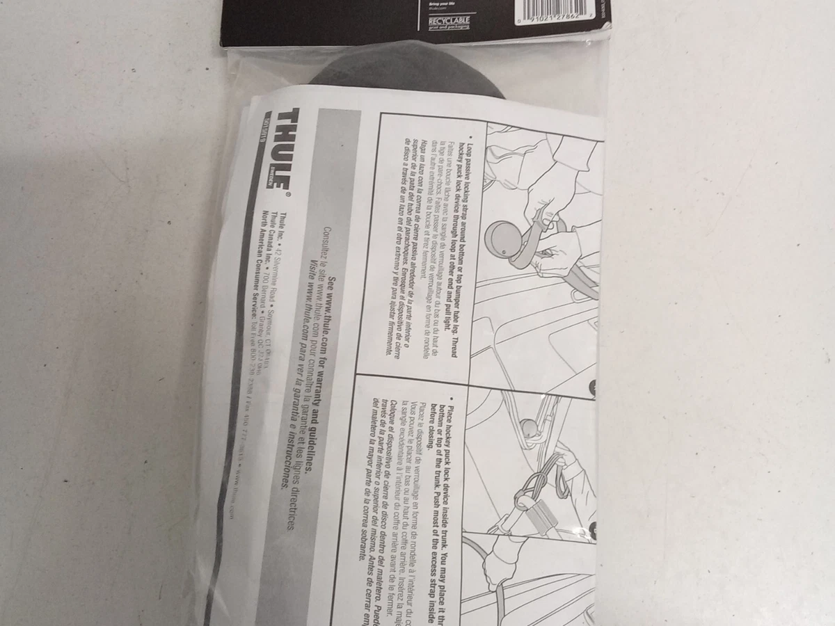 Thule Passive Lock Strap Trunk Hitch Roof Rack B4