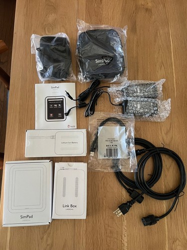 Kit SimPad Portable Laerdal Complet Neuf avec Batterie Linkbox Câbles Manuel