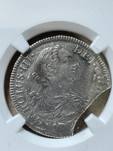 spanish colonial coin 2 real El Cazador Shipwreck Coin - Picture 2 of 8