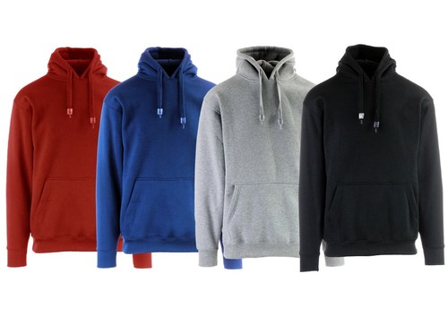 Big & Tall Men's Hoodie Essentials Hooded Pullover Sweatshirt Heavy Fleece Blend - Picture 7 of 25
