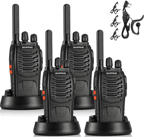 2/4/8X BAOFENG BF-888S 5W 10KM WALKIE TALKIE SPRECHFUNKGERÄTE HAND-FUNKGERÄT FM - Bild 14 von 18