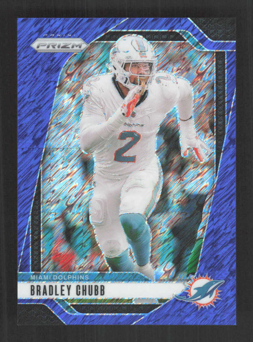 Bradley Chubb 2024 Panini Prizm Blue Shimmer #/25 #181