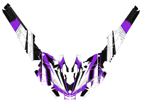 2017+ Ski Doo Gen 4 Sumit MXVEC 018 Graphic Kit Wrap Decals Stickers Design - Picture 2 of 10