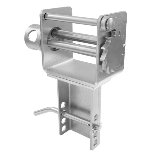4*Cabrestantes de bolsillo con estacas de remolque de acero al carbono para remolques de plataforma, cabrestantes de camiones - Imagen 18 de 19