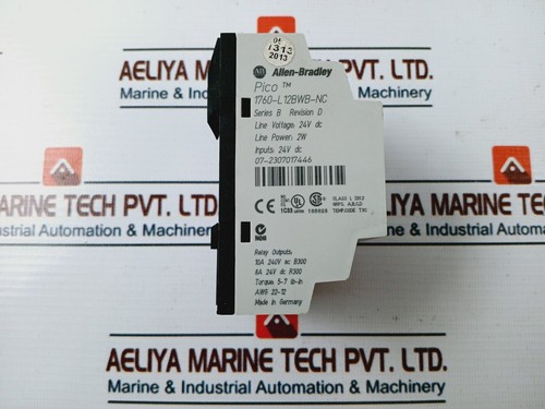 ALLEN-BRADLEY 1760-L12BWB-NC Pico 12 Point Ac Controller - Picture 6 of 8
