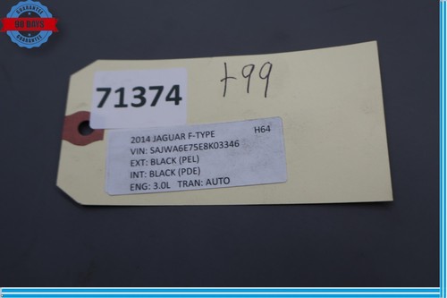 14-24 Jaguar X152 F-Type Front Left Under Dash Lower Knee Panel Black Oem - Picture 14 of 14