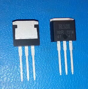 Lots of 3 each IRF523 N-Channel MOSFET transistors NOS 11A 60V 0.4R