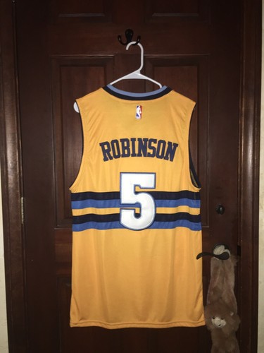 Mens Adidas Sz Small NATE ROBINSON Nuggets NBA Basketball Jersey ~ STITCHED - Picture 10 of 10