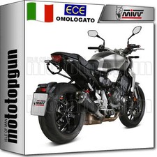 MIVV SCARICO OMOLOGATO CAT-OEM DELTA RACE INOX NERO HONDA CB 1000 R 2018 18