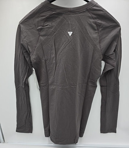 NWT Anique Women's Signature Long Sleeve Riding Equestrian Fossil Small Shirt - Picture 5 of 9