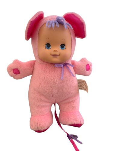 Peluche vintage vinile viso topo bambola che canta infanzia hickory Dickory DSI giocattolo - Foto 2 di 7