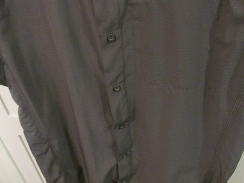 GERRY kurzärmliges Reisehemd mit Knopfleiste dunkelgrau Kragen Größe XL Herren - Bild 2 von 6