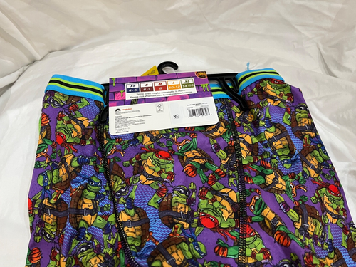 TMNT Teenage Mutant Ninja Turtles boys 4pk athletic Boxer Briefs Underwear U pic - Picture 5 of 5