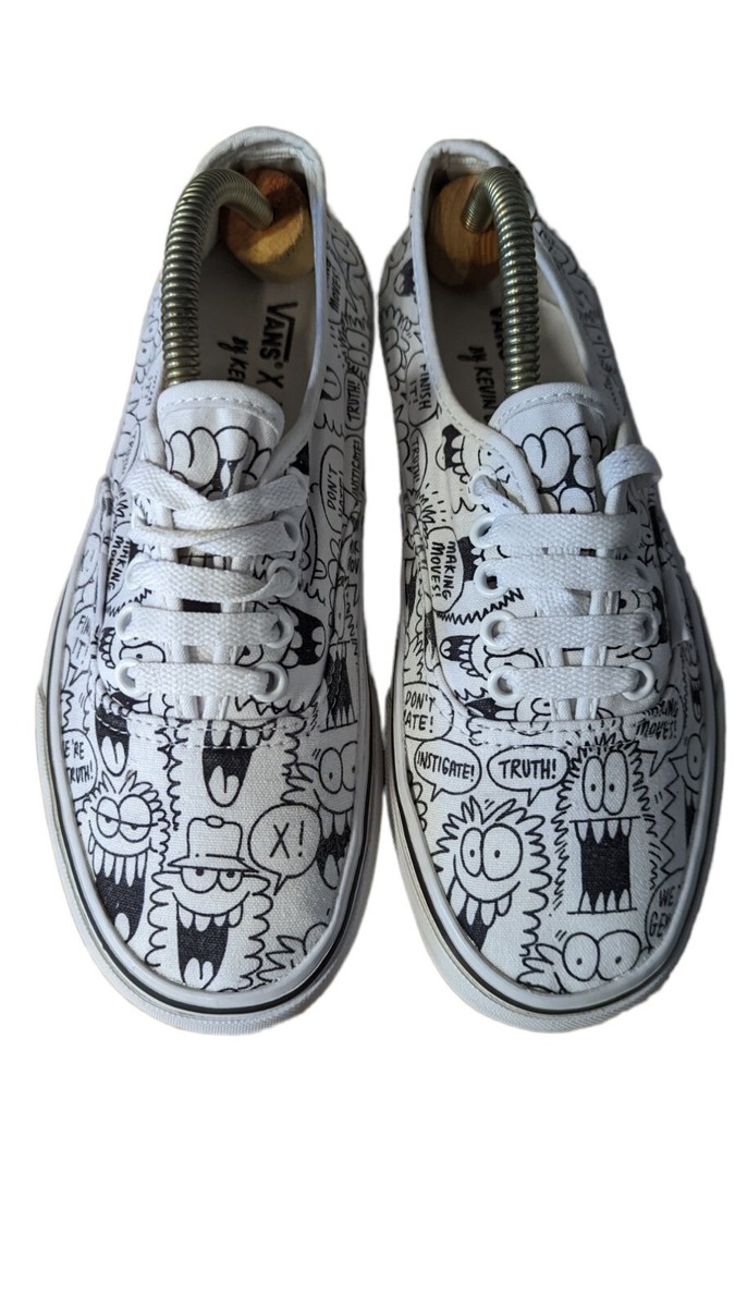 Vans Truth Authentic Shoes Kevin Lyons Cartoon Faces Men's