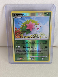 2009 Pokemon Shaymin Platinum Reverse Holo Rare 14/127 DPBP#531