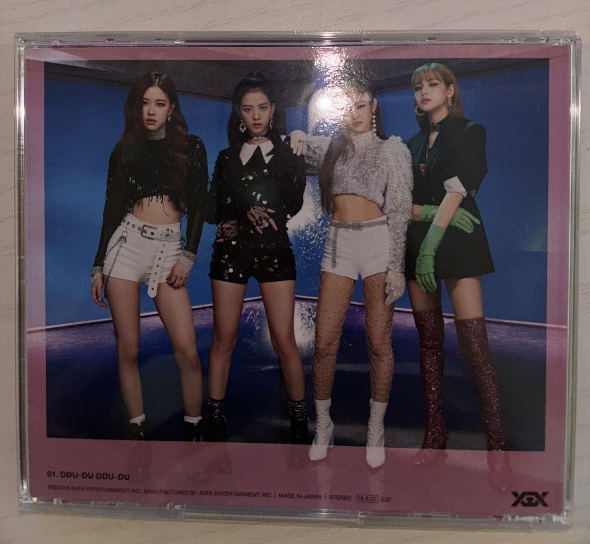 BLACKPINK DDU-DU DDU-DU JISOO ステッカー BLACKPINK JISOO [DDU-DU DDU-DU] Japan Autographed Signed Album