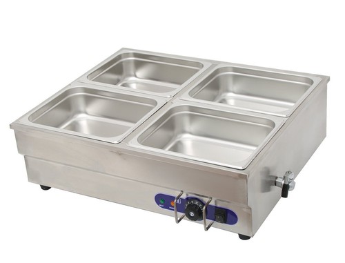 INTSUPERMAI 4 Pots Electric Commercial Food Soup Warmer - Picture 3 of 9
