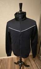 Scotch  Soda Casual Jacket Mens Medium Black Zip Up Amsterdam Couture Pockets