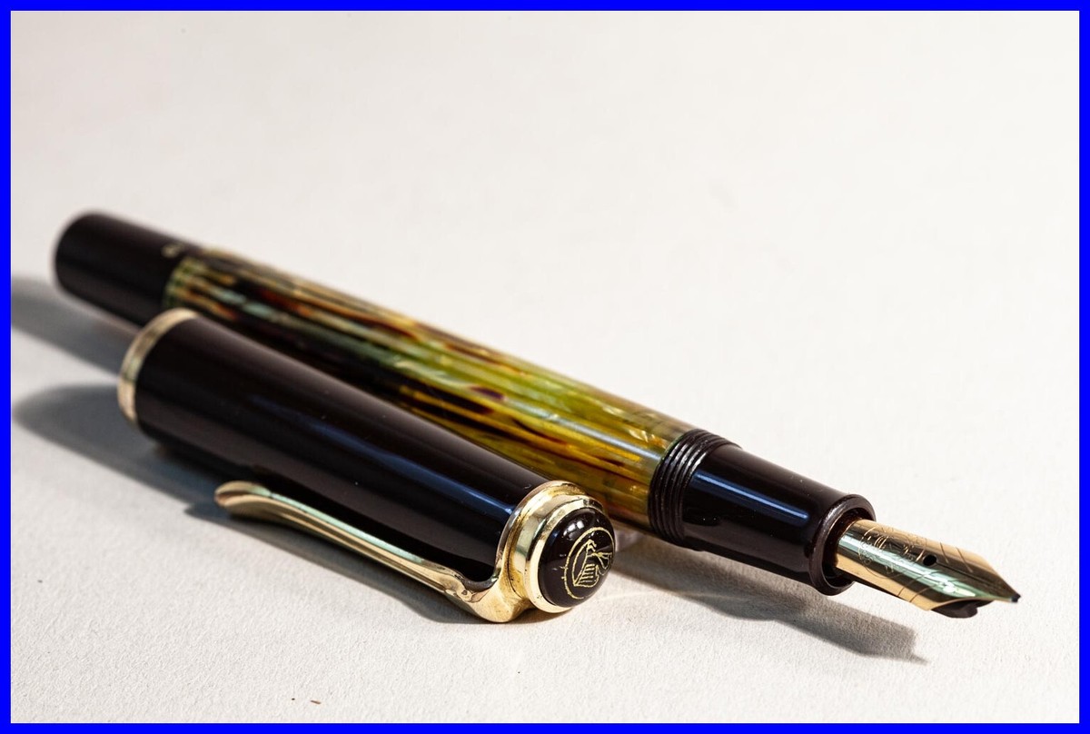 Vintage 1950s Pelikan 400 in Tortoiseshell Brown & Gold with