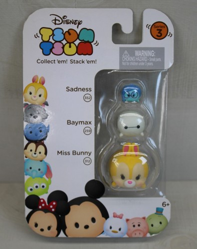 New Disney Tsum Tsum Stackable Figures 3-Pack **You choose** - Picture 9 of 14