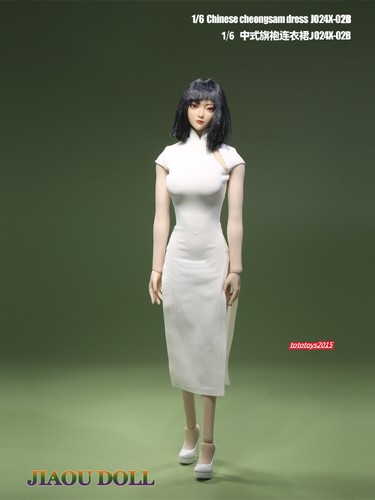 1:6 Cheongsam Vestido Falda Ropa 12" Mujer PH TBL Figura Cuerpo Muñeca Juguete - Imagen 31 de 38