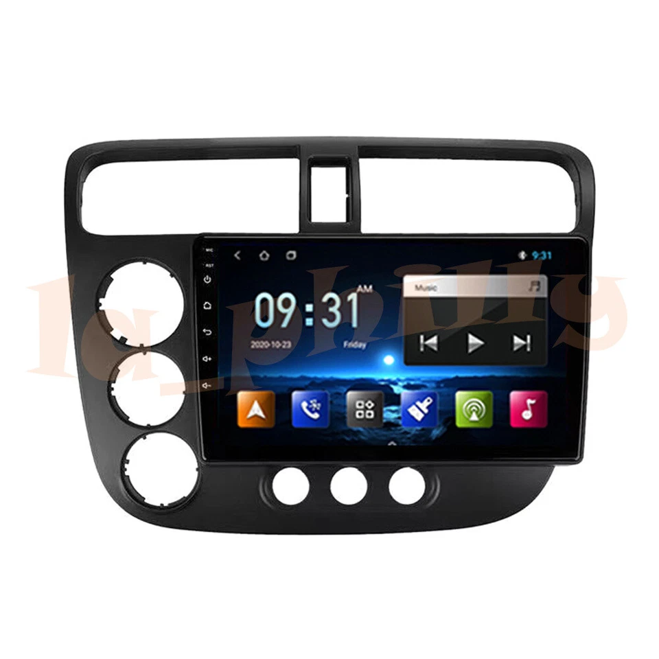 Support 2+32GB Bluetooth GPS Car Navi Integrated Machine For 2000-06 Honda Civic Foto 4 de 4