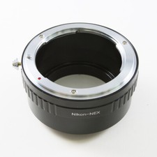 Nikon F Mount AI AF Lens To Sony NEX E Adapter NEX-7 A9 II A7 A7R IV A6000 A6400