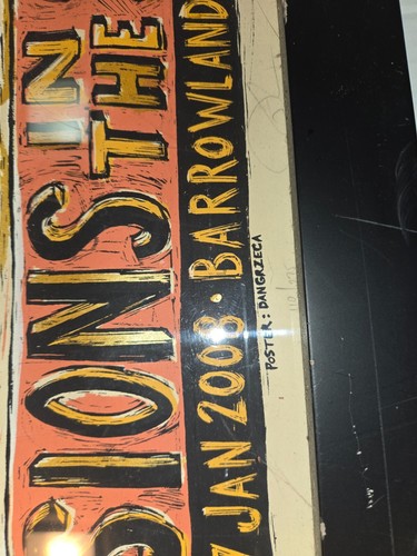 Explosions in the Sky May 2008  Concert Poster silk screened signed numbered - Picture 7 of 11