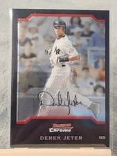 2004 Bowman Chrome #3 - Derek Jeter - New York Yankees