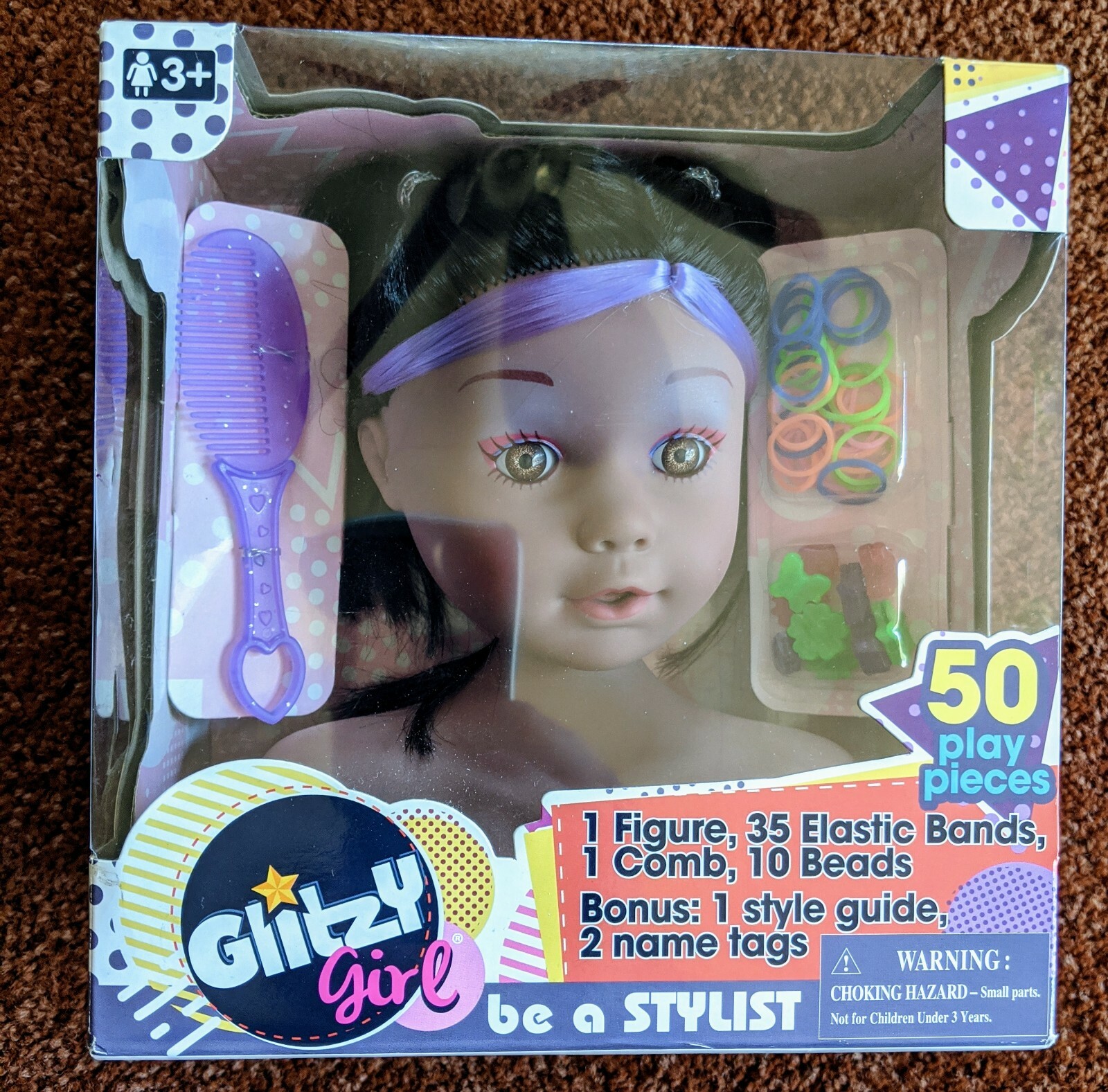 Glitzy Girl Be A Stylist Hair Styling Doll Head African American Dress Up Set | eBay Glitzy Girl Be A Stylist Hair Styling Doll Head African American Dress Up Set | eBay