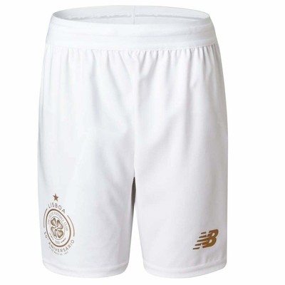 Kids White 2015-2016 Celtic Home Shorts
