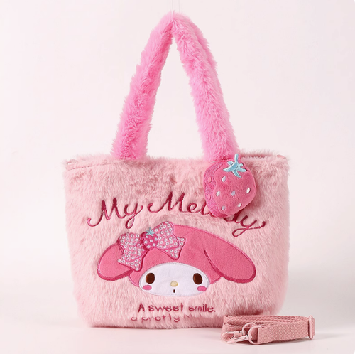 Kt Cat Plush Handheld Diagonal Cross Bag Cute - Picture 19 of 23