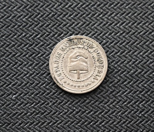1886 Colombia 2 1/2 Centavos KM#182 - Picture 2 of 2